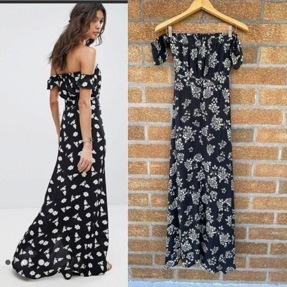 Flynn Skye Bella Maxi Floral Dress xs - Picture 2 of 11